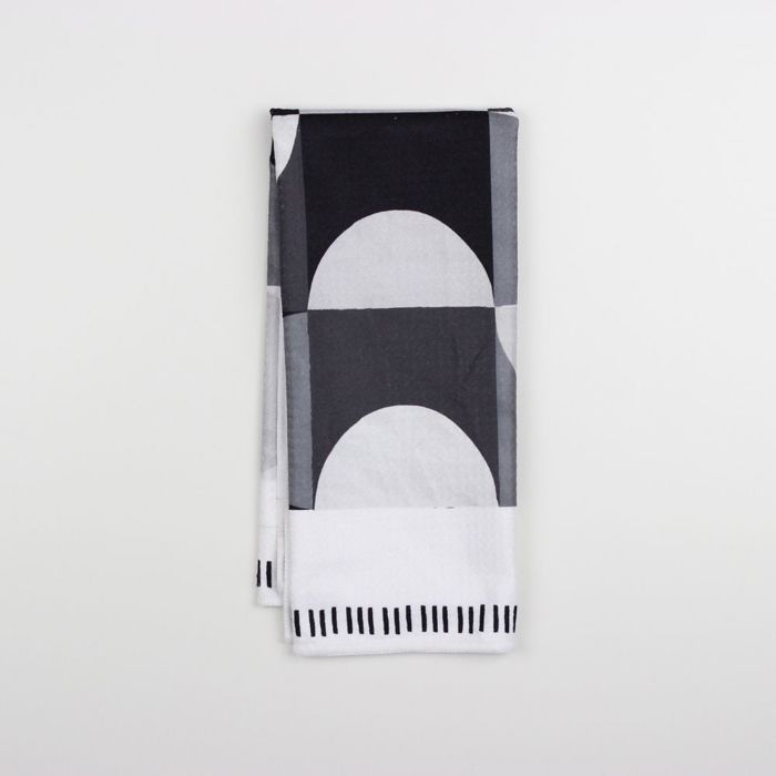 Mono Geo Colorblock Dish Towel - 16''x24''