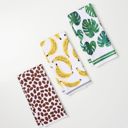  Tropical Tika Dish Towel Trio - 3pk - 16''x24''