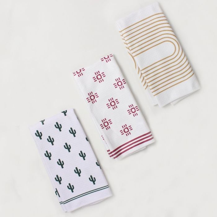 Sandia Desert Dish Towel Trio - 3pk - 16''x24''