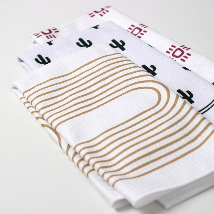 Sandia Desert Dish Towel Trio - 3pk - 16''x24''