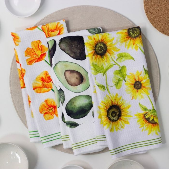 Endless Summer Dish Towel Trio - 3pk - 16''x24''