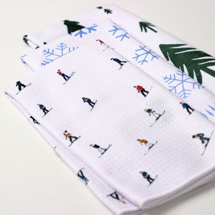 Black Diamond Ski Dish Towel Trio - 3pk - 16''x24''