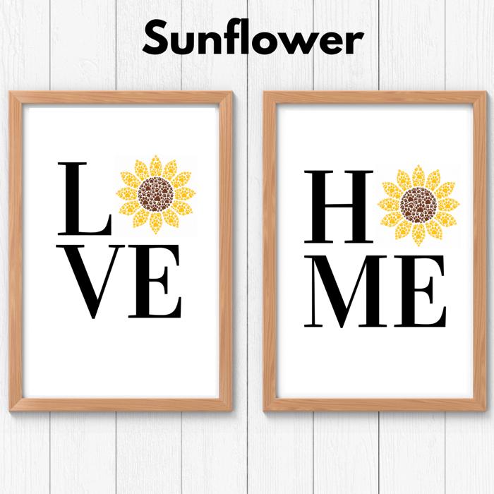 Seasonal HOME & LOVE Paw Print Collection | Pet Lover Wall Art Prints
