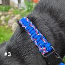  Handmade Patriotic Dog Collar – Red White & Blue USA Paracord 