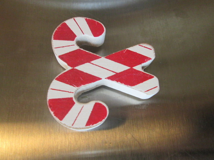 Refrigerator Magnets - Handmade - Set of 6 Chunky Wood Shapes