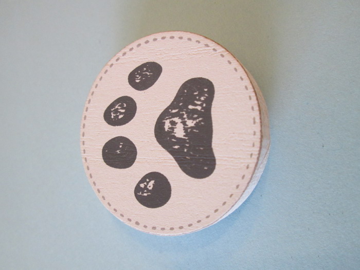 Refrigerator Magnets - Handmade - Set of 6 Chunky Wood Shapes