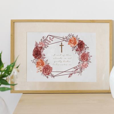 Love & Marriage Foliage Art Prints - Bible Verses