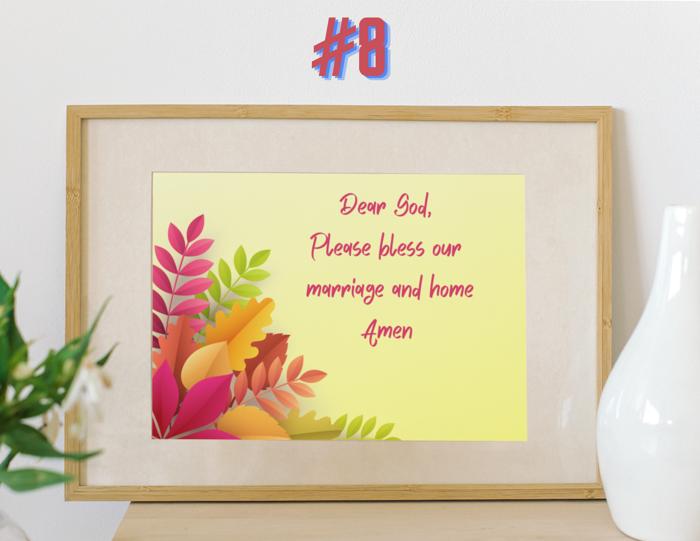 Love & Marriage Foliage Art Prints - Bible Verses