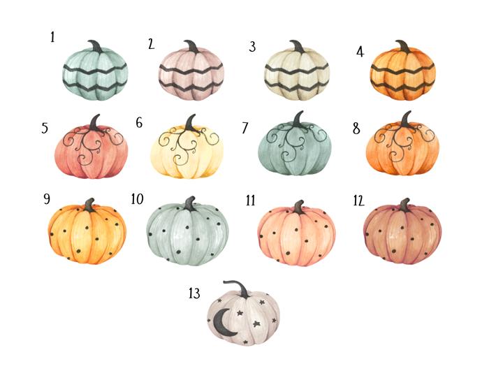 Custom Pumpkin Patch Family Wall Art Print