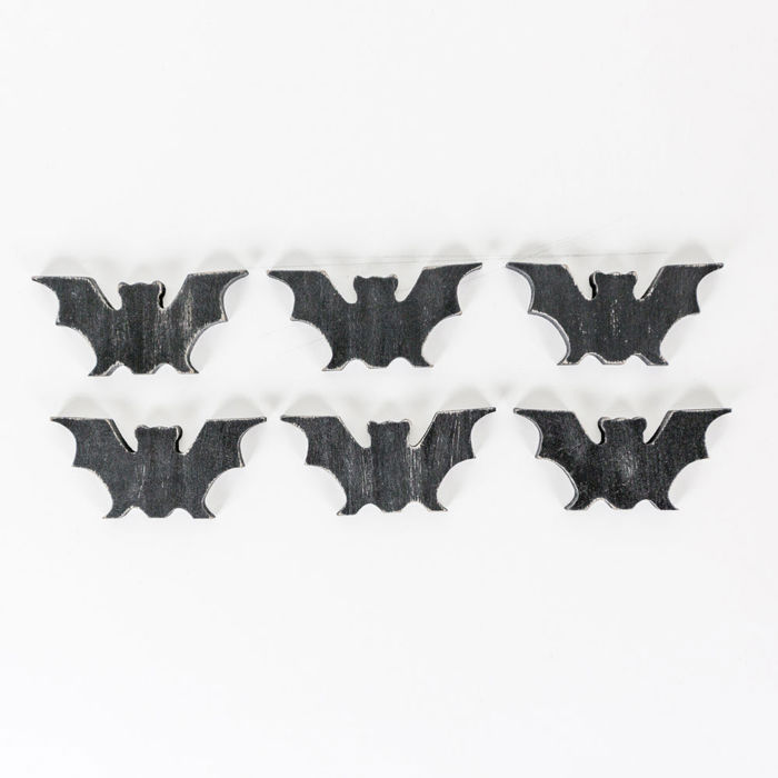 Refrigerator Magnets - Handmade - Set of 6 Chunky Wood Shapes