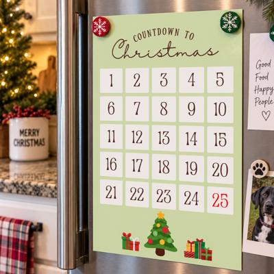 Christmas Countdown Handmade Advent Calendar Prints