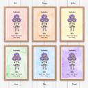  Birth Month Flower Bunch Wall Art Print