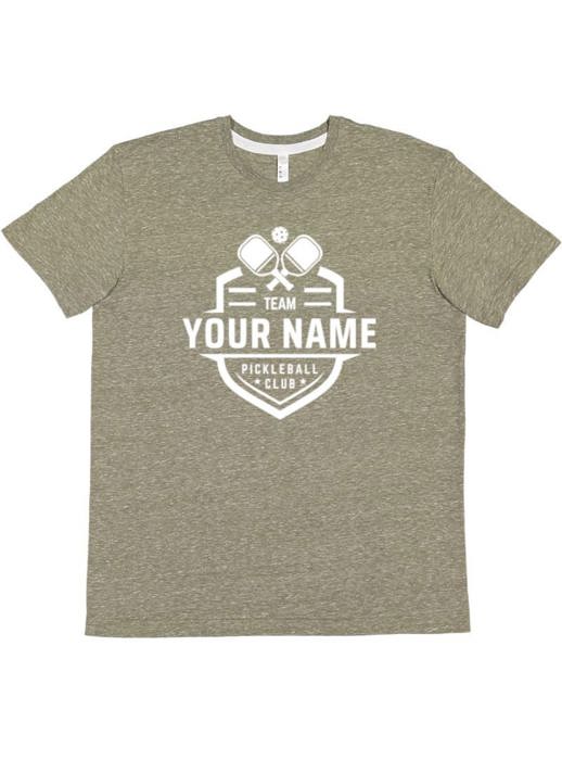 Pickleball Personalized Graphic Team Club Unisex T-Shirt