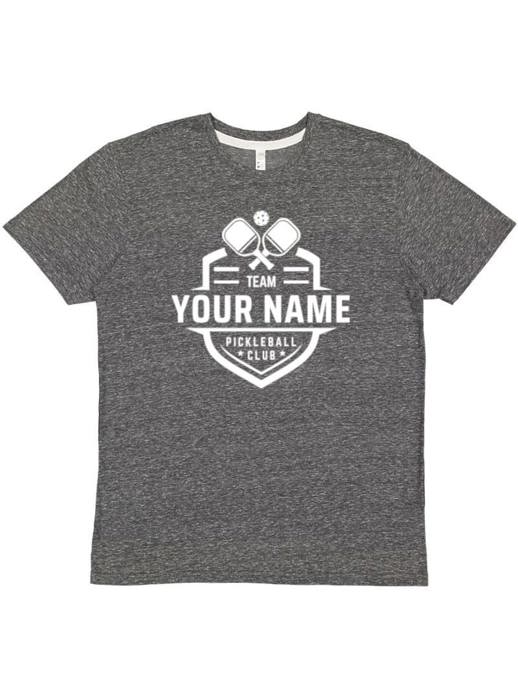 Pickleball Personalized Graphic Team Club Unisex T-Shirt