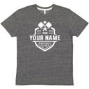XL Gray Pickleball Personalized Graphic Team Club Unisex T-Shirt
