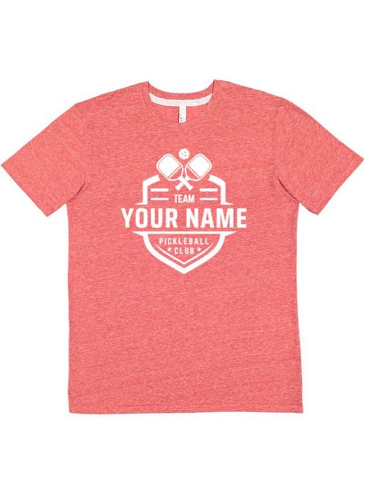 Pickleball Personalized Graphic Team Club Unisex T-Shirt