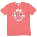 XL Red Pickleball Personalized Graphic Team Club Unisex T-Shirt
