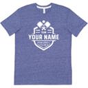 Small Royal Pickleball Personalized Graphic Team Club Unisex T-Shirt