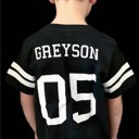  Personalized Football Jersey for Toddlers with Front & Back Printing