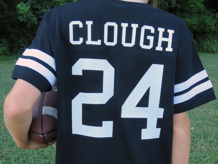 Personalized Football Jersey for Toddlers with Front & Back Printing
