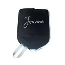 Black Personalized Pickleball Paddle Cover