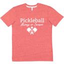 XL Red Pickleball Always in Season Graphic Unisex T-Shirt