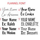  Personalized Cozy Soft Flannels for Kids - Thick, Warm, & Snuggly Jacket 