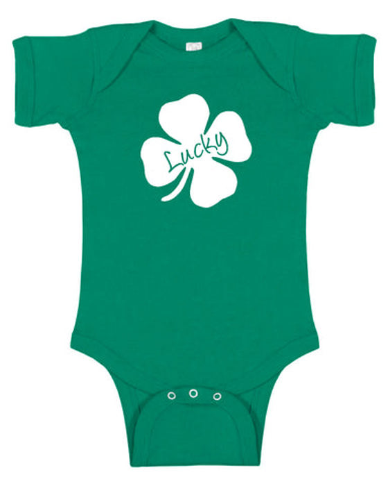St Patrick's Day Graphic Baby Bodysuit | Short or Long Sleeve