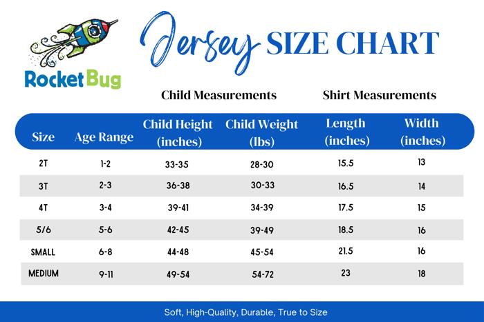 Personalized Football Jersey for Toddlers with Front & Back Printing