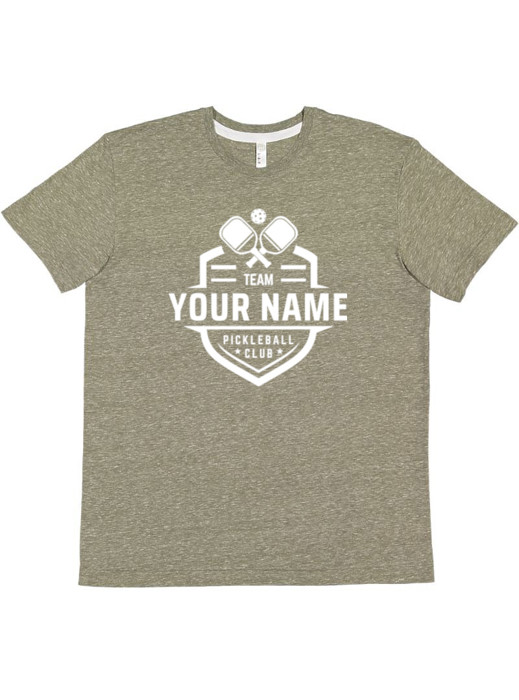 Pickleball Personalized Graphic Team Club Unisex T-Shirt