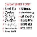  Kids Personalized Cozy Soft Crewneck Sweatshirt