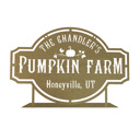Hanging - 12 inch Pumpkin Farm Custom Name Sign – Personalized Fall Decor with Family Name – Farmhouse Autumn Sign for Porch, Mantel, or Entryway
