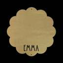 Circle 12 inch - Gold Powder Coat Dream Magnet Board - Magnetic Boards for Walls Personalized Vision Board for Office and Home