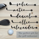  Hole in One Personalized Family Names Golf Sign - Golf Papa Signs Wall Decor