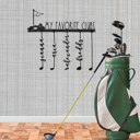  Hole in One Personalized Family Names Golf Sign - Golf Papa Signs Wall Decor