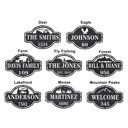  Home on the Range Address Plaque - House Number Sign - 14 Styles