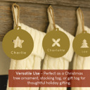  Keepsake Name Disc Ornament - 5 pack