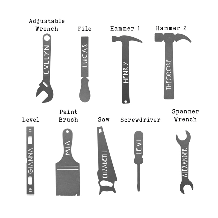 No One Else Measures Up to Dad Family Name Sign - Custom Fathers Day Gifts