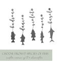  Reely Great Family Names Fish Sign Personalized - Father's Day, Dad, Grandpa