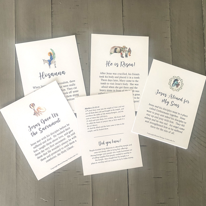 Resurrection Eggs - Easter Week Story & Activity Kit