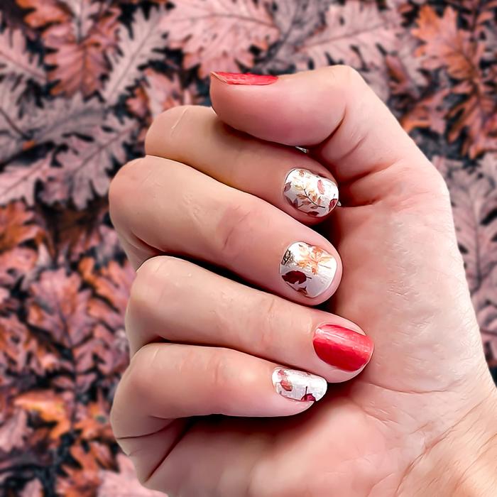 Fall Nail Wraps  |  Non-Toxic Nail Polish Stickers, Decals, and Strips for DIY Manicures