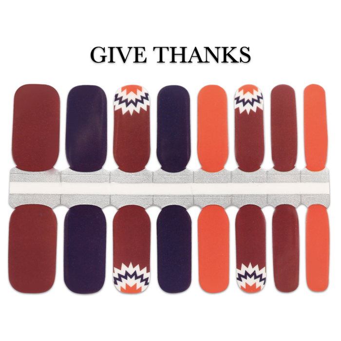 Fall Nail Wraps  |  Non-Toxic Nail Polish Stickers, Decals, and Strips for DIY Manicures
