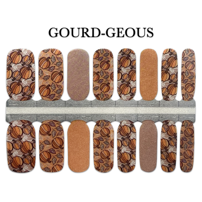 Fall Nail Wraps  |  Non-Toxic Nail Polish Stickers, Decals, and Strips for DIY Manicures
