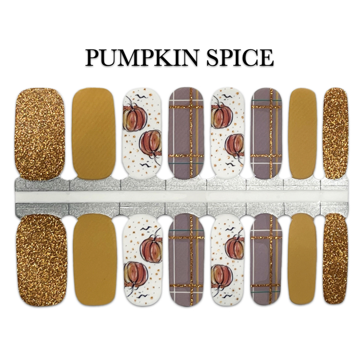 Fall Nail Wraps  |  Non-Toxic Nail Polish Stickers, Decals, and Strips for DIY Manicures