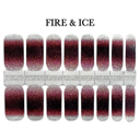 Fire & Ice Nail Wraps  |  Non-Toxic Nail Polish Stickers, Decals, and Strips for DIY Manicures