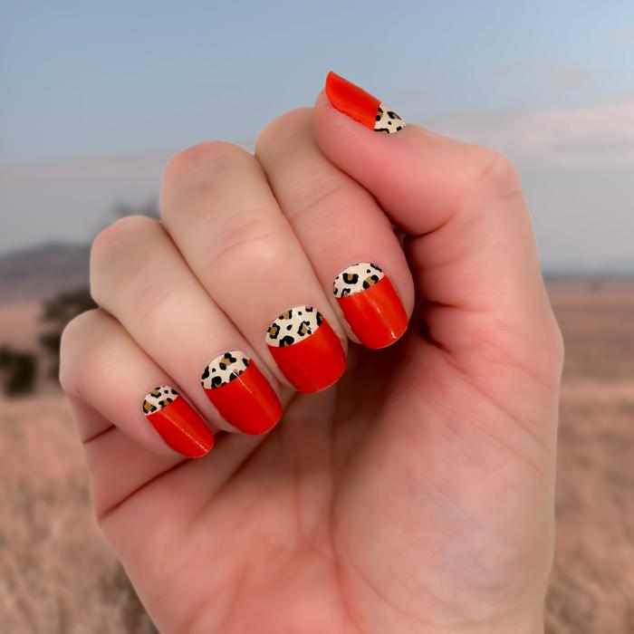 Animal Print Nail Wraps  |  Non-Toxic Nail Polish Stickers, Decals, and Strips for DIY Manicures