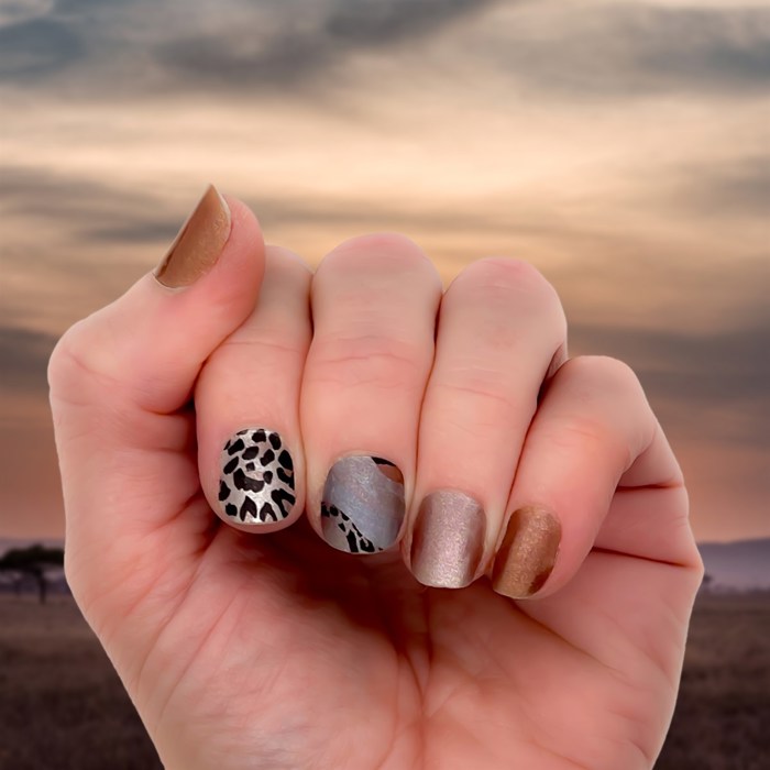 Animal Print Nail Wraps  |  Non-Toxic Nail Polish Stickers, Decals, and Strips for DIY Manicures