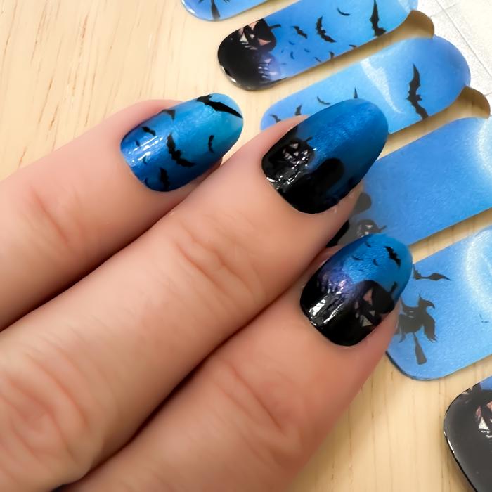 Spooky Halloween Nail Wraps  |  Non-Toxic Nail Polish Stickers, Decals, and Strips for DIY Manicures