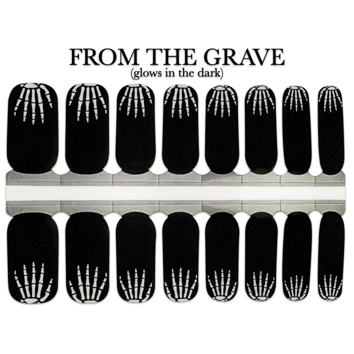 Spooky Halloween Nail Wraps  |  Non-Toxic Nail Polish Stickers, Decals, and Strips for DIY Manicures