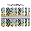 Transylvania Spooky Halloween Nail Wraps  |  Non-Toxic Nail Polish Stickers, Decals, and Strips for DIY Manicures